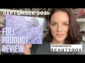 LOOK FANTASTIC BEAUTY BOX SEPTEMBER 21 | Full product test &amp; review | Monthly box UK | Over 40