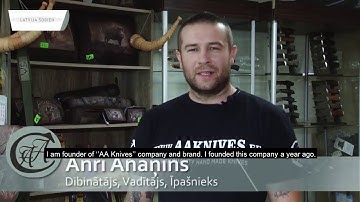 HANDMADE KNIVES SHOP - ‘’TV 24’’ LATVIA TODAY,  Fishing Knives | Hunting Knives | Folding Knives |
