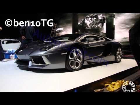 V12 New Lamborghini Aventador LP700-4 Live Shots from 81st Geneva Motorshow 2011 720p