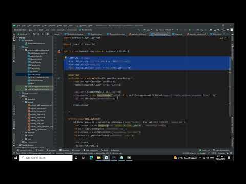 Android Studio Quiz Leaderboard sqlite database part 6