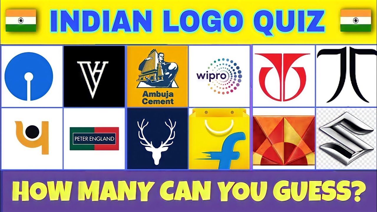 Indian brand logo quiz(Hindi) | Guess Indian Brands from Logo ...