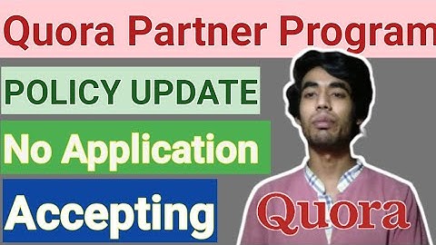 Quora Partner Program new policy UPDATE | 100% Working Method to Join Quora Partner Program✔️✔️