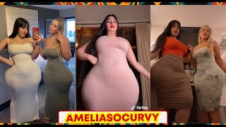 Ameliasocurvy  @ BBW Curvy Plus Size TikTok Star,  viral photos & videos  @amirathick viral