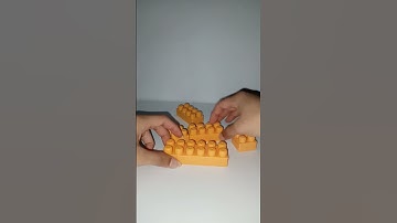 ASMR BUILDING BLOCKS #asmr #buildingblocks #shortvideo #satisfyingvideo #relaxation