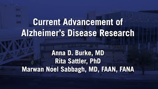 Current Advances of Alzheimer's Disease Research