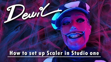 How to setup scaler 2 in studio one