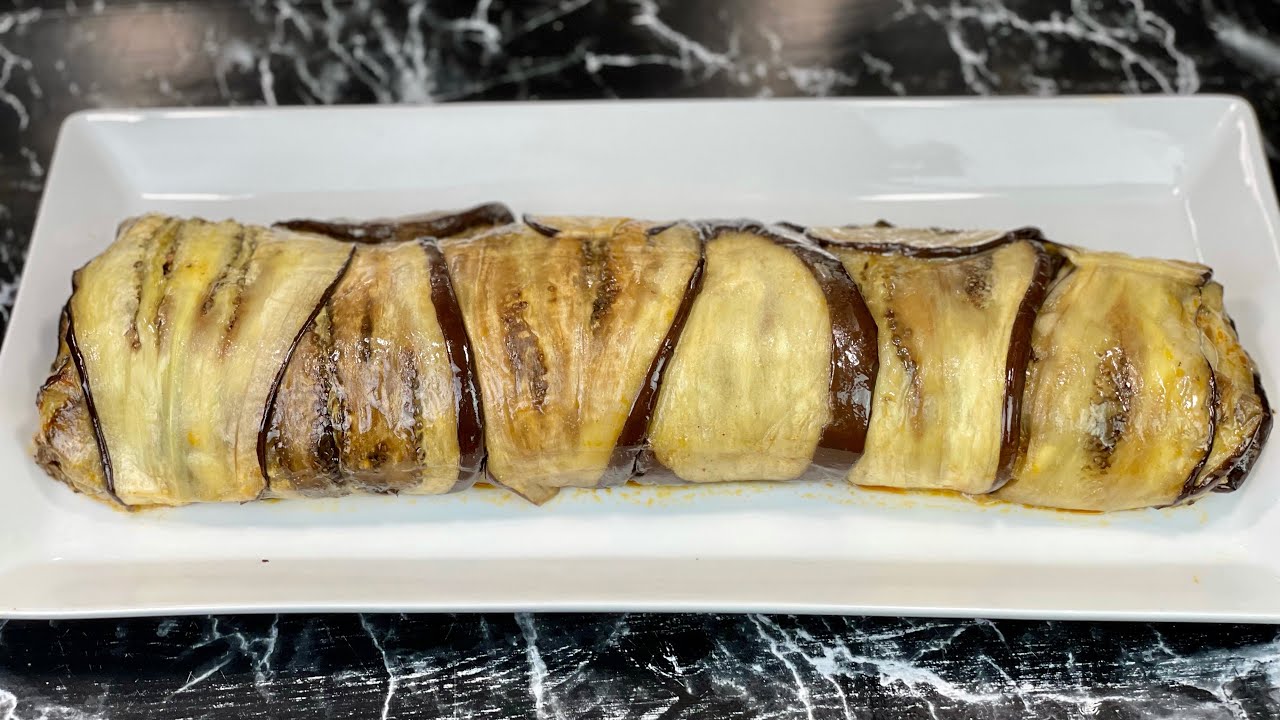 ROULÉ D'AUBERGINES 🍆 Vous ne les avez jamais vu cuisinées de cette