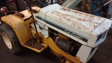 Cub Cadet 169 restoration part 1