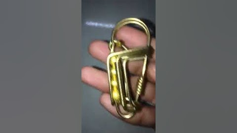 Móc khóa uốn thủ công|Móc khóa làm từ đồng thau nguyên chất|Hình chim Cánh Cụt