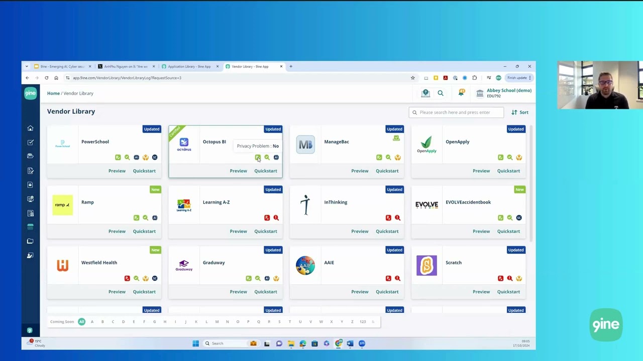 Vendor Library | Your assessment platform