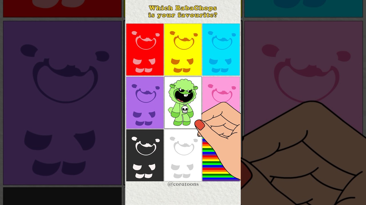 Which is your favourite SMILING CRITTERS Baba Chops