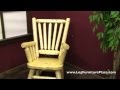 Northern Exposure Log Rocking Chair from LogFurniturePlace.com Northern Exposure Log Rocking Chair from LogFurniturePlace.com