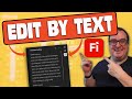 Edit by Text in Adobe Firefly Video Editor