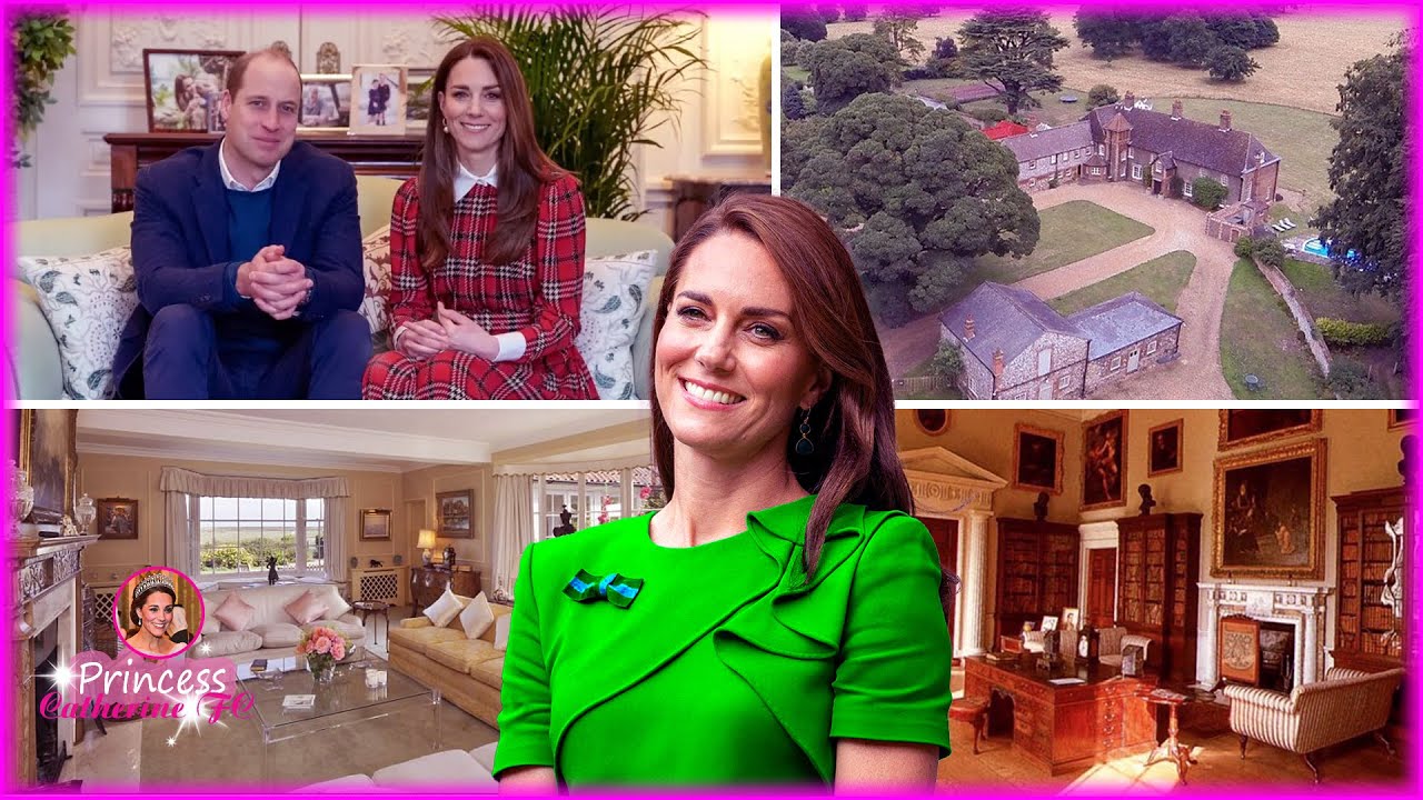 Взгляд в дом Кэтрин в поместье Сандрингем, где она восстанавливалась после отъезда из Виндзора