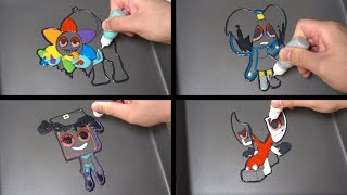 Twisted Dandys World Pancake Art - Dandy, Poppy, Rizzle & Deezle, Boxten