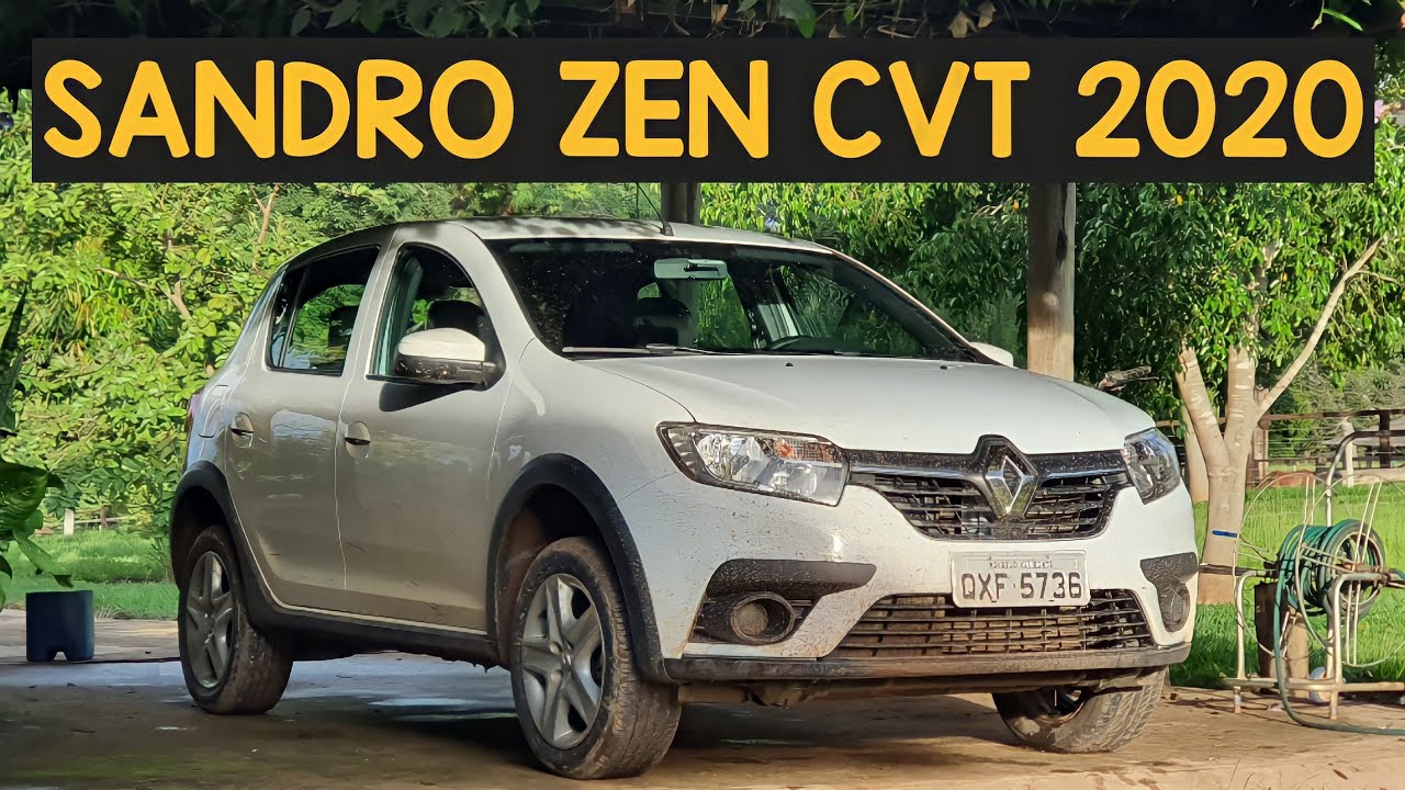 Avaliação Renault Sandero Zen CVT 1.6 2020. É econômico? O câmbio presta? Detalhes e opinião sincera