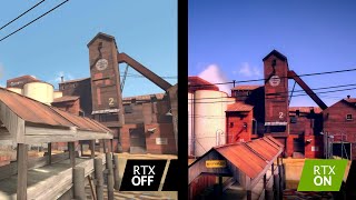 Team Fortress 2 RTX On Vs. Off 2022