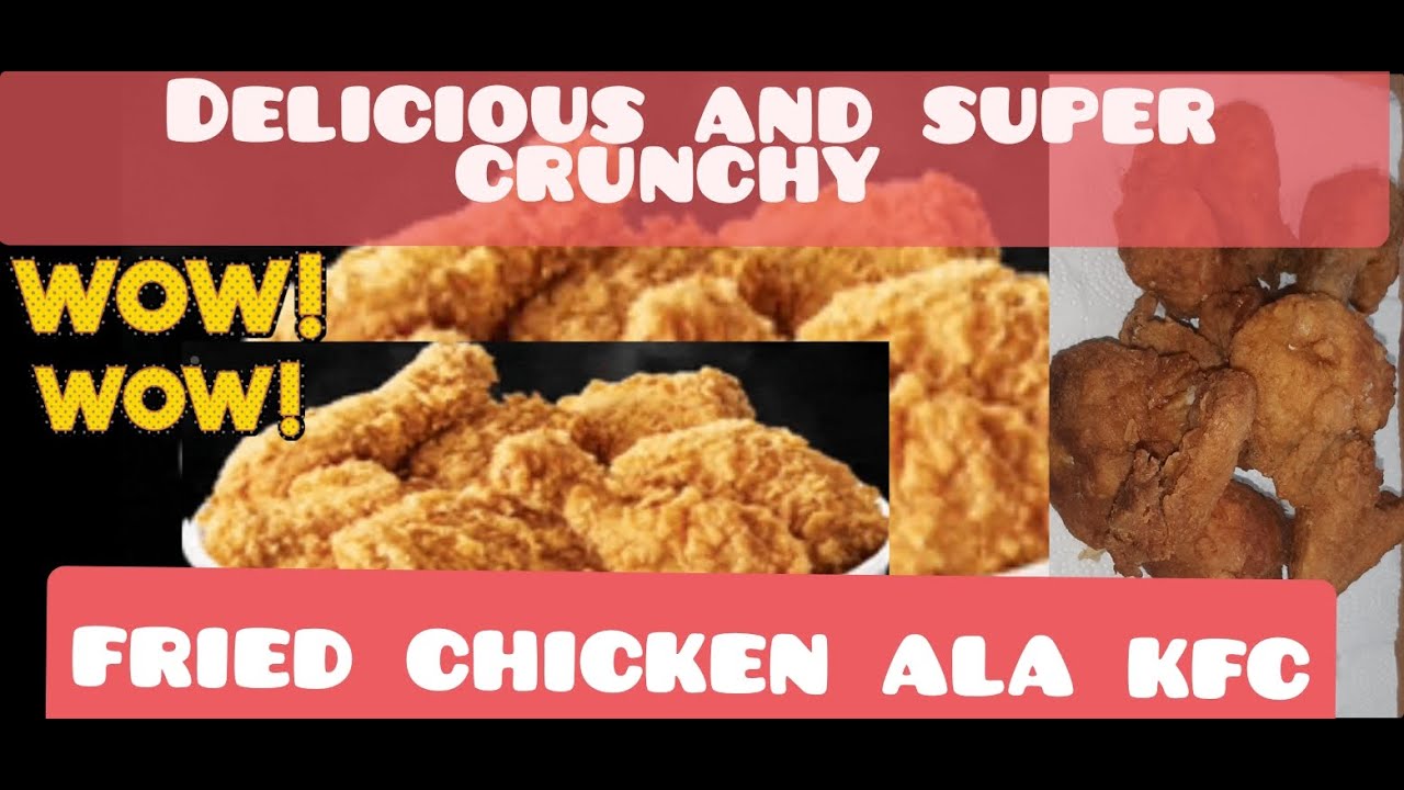 HOW TO COOK FRIED CHICKEN MARINATE OVERNIGHT SUPER CRUNCHY( MARCIA