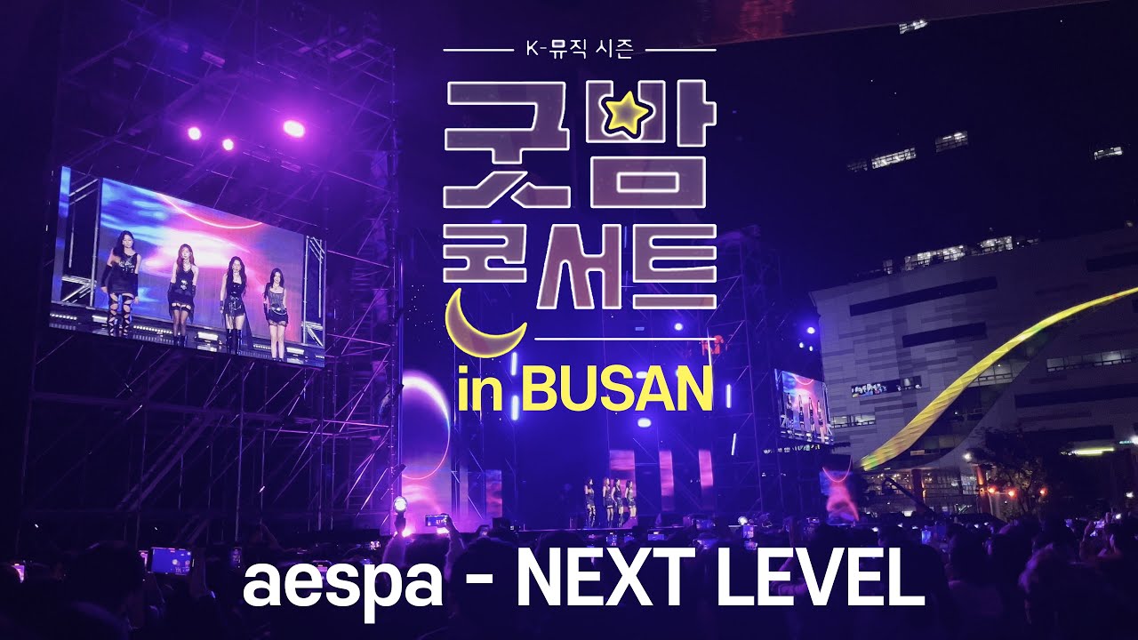 Good Night Concert in Busan | aespa_next level (full version)