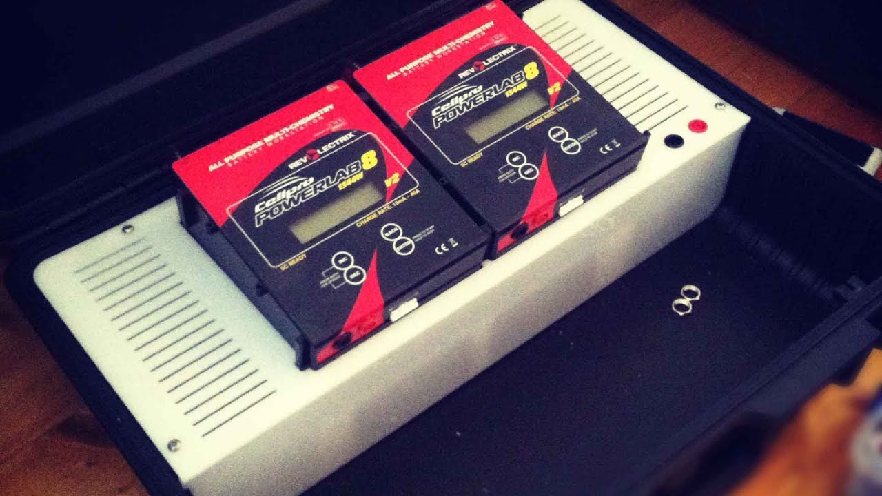 NEW* MEGA LiPo battery charging station! - YouTube