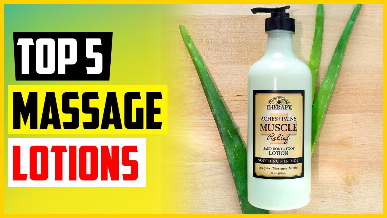 Top 5 Best Massage Lotions in 2022 YouTube