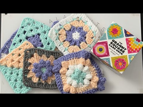The Granny Square Card Deck! Let me show you what’s in the box! Crochet