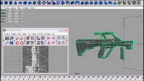 Maya 8 UV Editor Tutorial Part 1