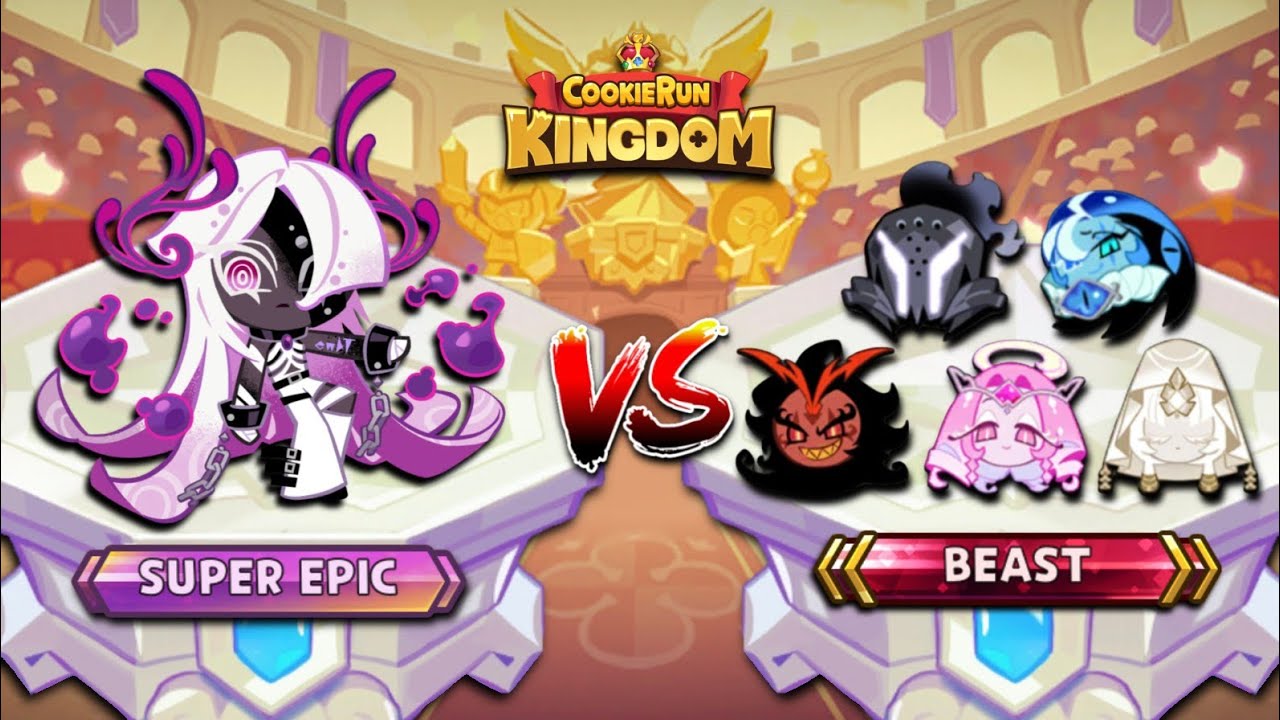 venom dough cookie vs the beast cookie 💀 (finally that clown lose)