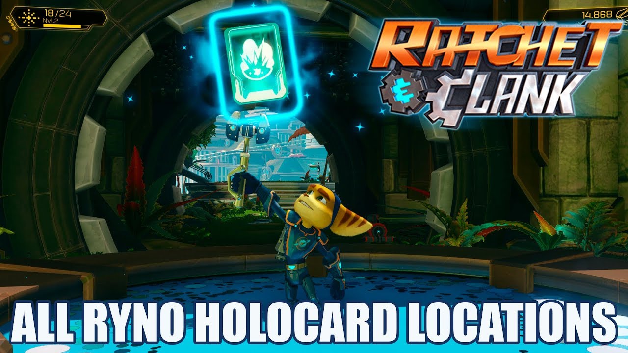 🏆Ratchet & Clank (PS4) Todas as Cartas RINO/All RYNO Holocard Locations