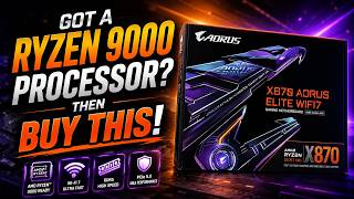 Full Feature-Rich X870 Motherboard for your Ryzen 9000 series processor - Gigabyte X870 AORUS ELITE WiFi7 Update