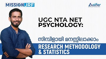 Research Methodology & Statistics | UGC NTA NET Psychology 2022
