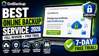 🔥 Best Online Backup Service 2026? Full GotBackup Review + Free Trial