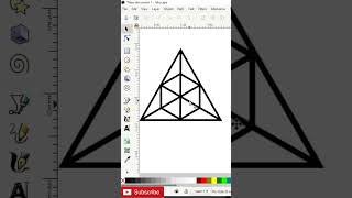 Prism Logo Inkscape Tutorial #shorts