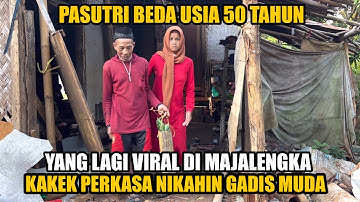 PERNIKAHAN BEDA USIA YANG LAGI VIRAL ROMANTIS WALAU TINGGAL DI GUBUK REYOT TENGAH HUTAN