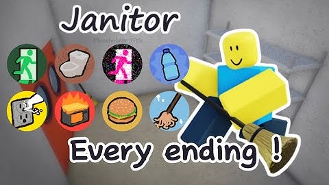 Janitor 2.0 | EVERY ending GUIDE