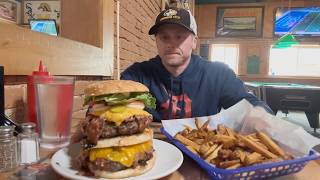 MANY HAVE FAILED THE GIANT CLYDESDALE BURGER CHALLENGE!