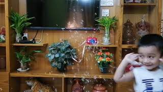 Rahib Babu With Bubble Camera
