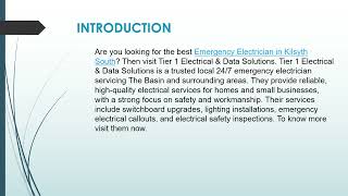 Fast & Reliable Emergency Electrician in Kilsyth South