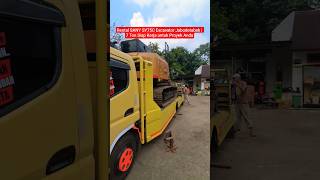 Rental SANY SY75C Excavator Jabodetabek | 7 Ton Siap Kerja untuk Proyek Anda #shorts