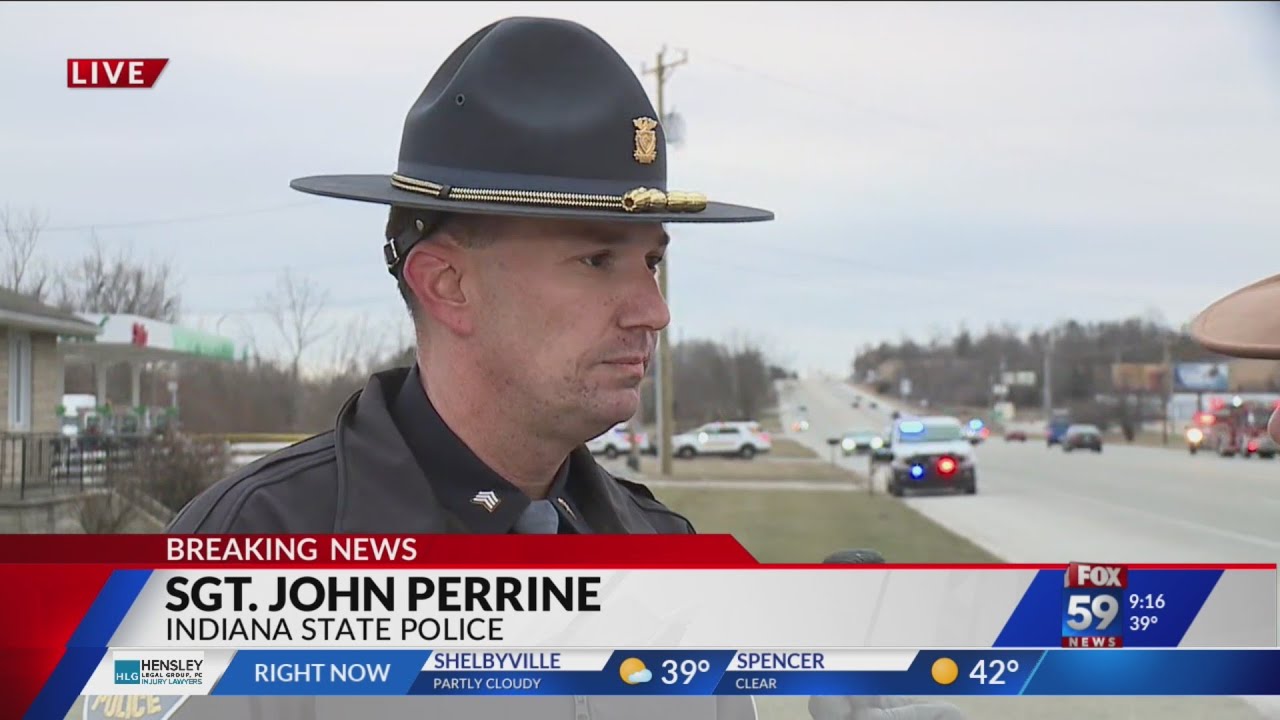Live interview: Update on two officers shot in Mitchell, Indiana - YouTube