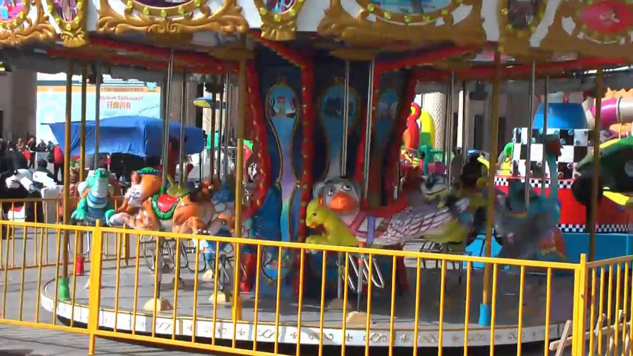 Amusement Servces international 16 Seats Animal World Carousel