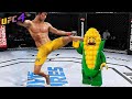 Old Bruce Lee vs. Man Corn - EA sports UFC 4 rematch