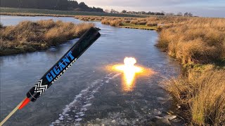 FIREWORKS UNDER ICE!