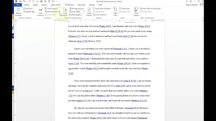 Creating and Formatting a Report