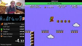 Vs. Super Mario Bros. - 3,663,400 High Score *World Record*