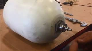 Disassembly: 2.5-15 Gallon 10000 PSI Bladder Accumulator Manual Disassemble Assemble Charge For Bladder Accumulator