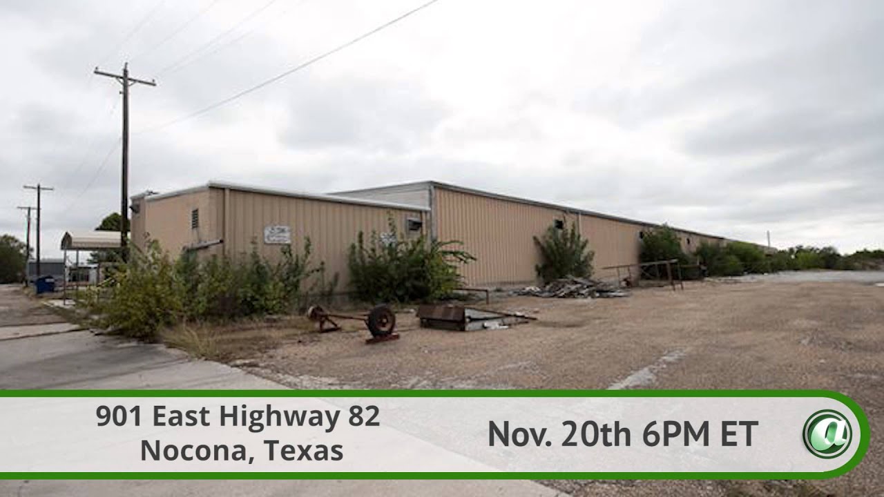 Commercial Auction in Nocona, TX YouTube