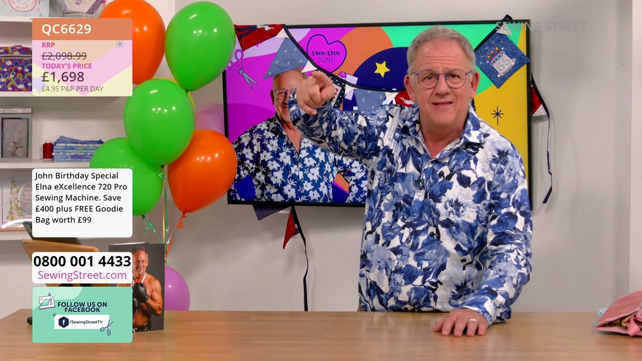 15/06/2025 - Sewing Street Live - John Scott's Birthday Show With Mandy Shaw & Delphine Brooks