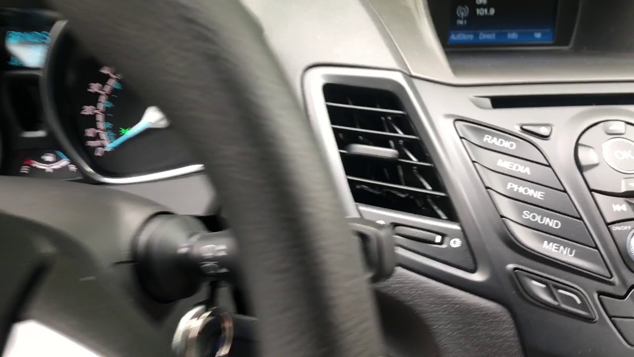 FORD FIESTA How to open and close air vent YouTube