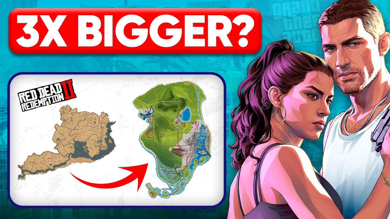 GTA 6's Map Is 3× Bigger… But That's Not the Real Problem